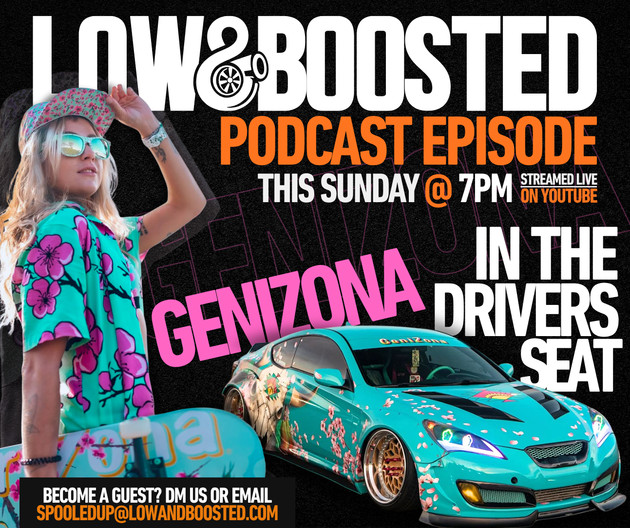 In The Drivers Seat with Genizona